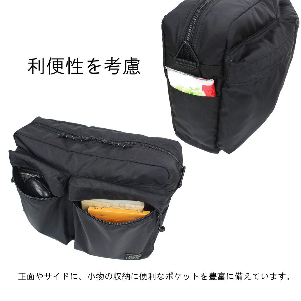Сумка через плечо Yoshida Bag Porter, черная [PORTER FORCE] 855-07415 1.