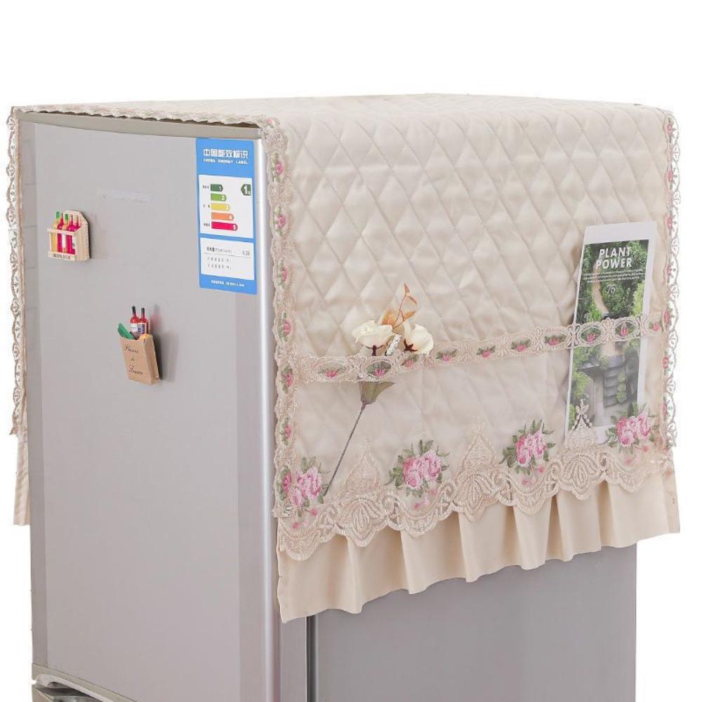 Fashionable Washing Machine Covers polyester cotton Microwave Oven Dust Protector kitchen