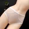 Sexy Briefs Women's Gauze Ice Silk Panties Women's Underwear Waist Pack Butt Women's Triangle Panties