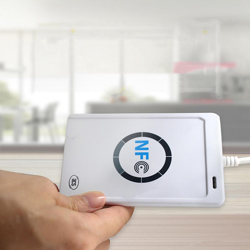 Smart Card Reader Contactless Writer Copier Duplicator Writable Clone Nfc Acr122U Usb S50 13.56Mhz M1 Card Reader