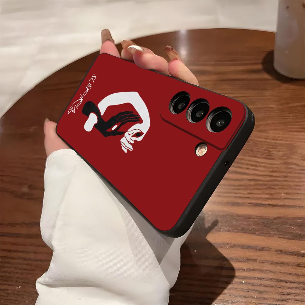 Suspiria Vintage Movie Phone Case For Samsung S26 S25 S24 FE S23 S22 S21 Plus S20 Ultra Note20Ultra Black Soft Shell