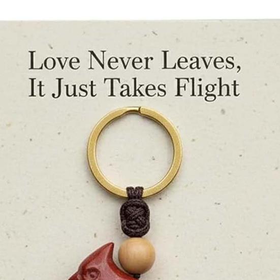 Песня Природы Брелок-Птица для Мира И Храбрости Натуральный Камень Птица-Амулет для Ключей Рюкзака Машины Счастливые Подарки для Мужчин Женщин