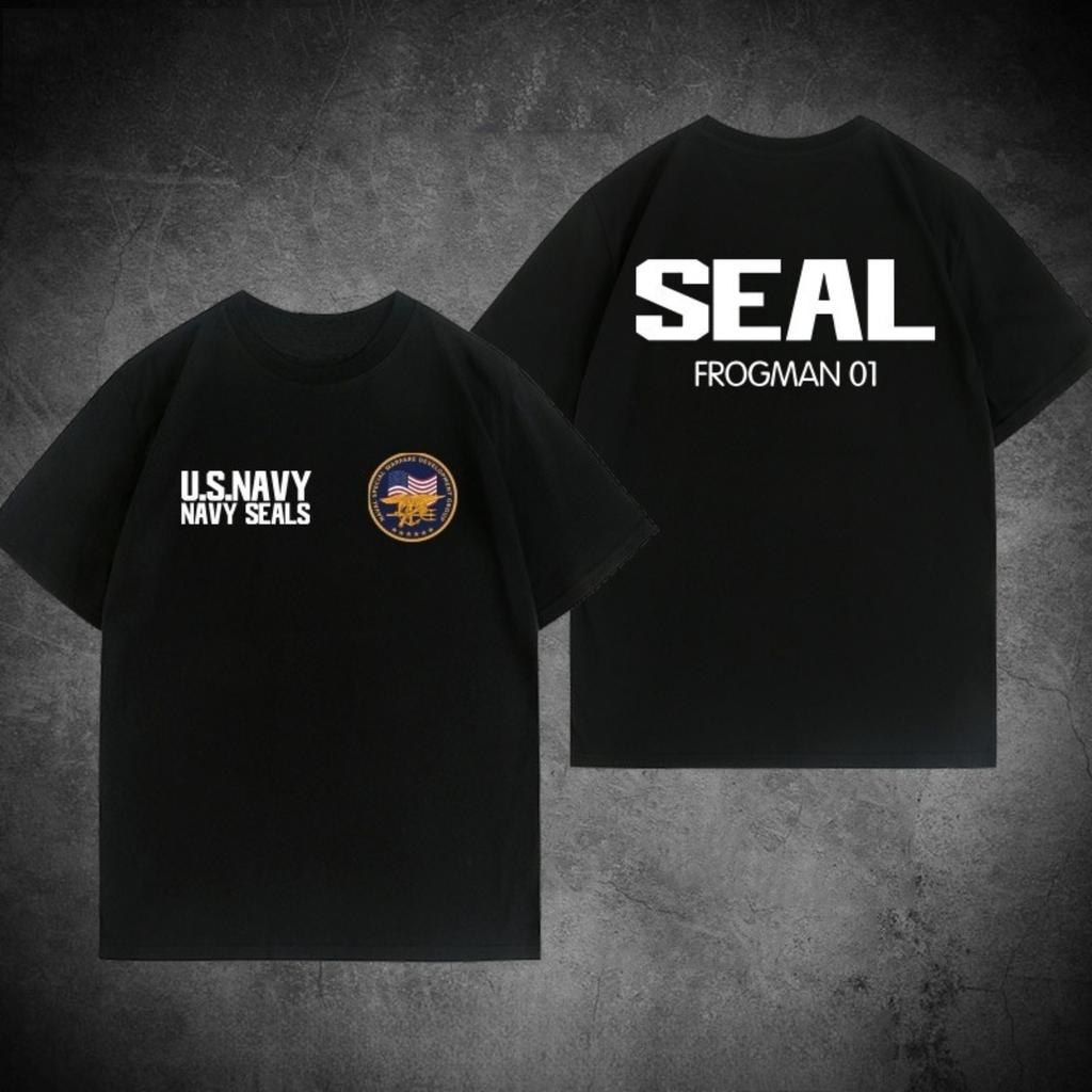 2025 Новые футболки DEVGRU Спецназ Команда Морских Котиков Тактические Армейские Фанаты Крутой Парень Принт Чистый Хлопок Футболка Круглый Вырез Свободная