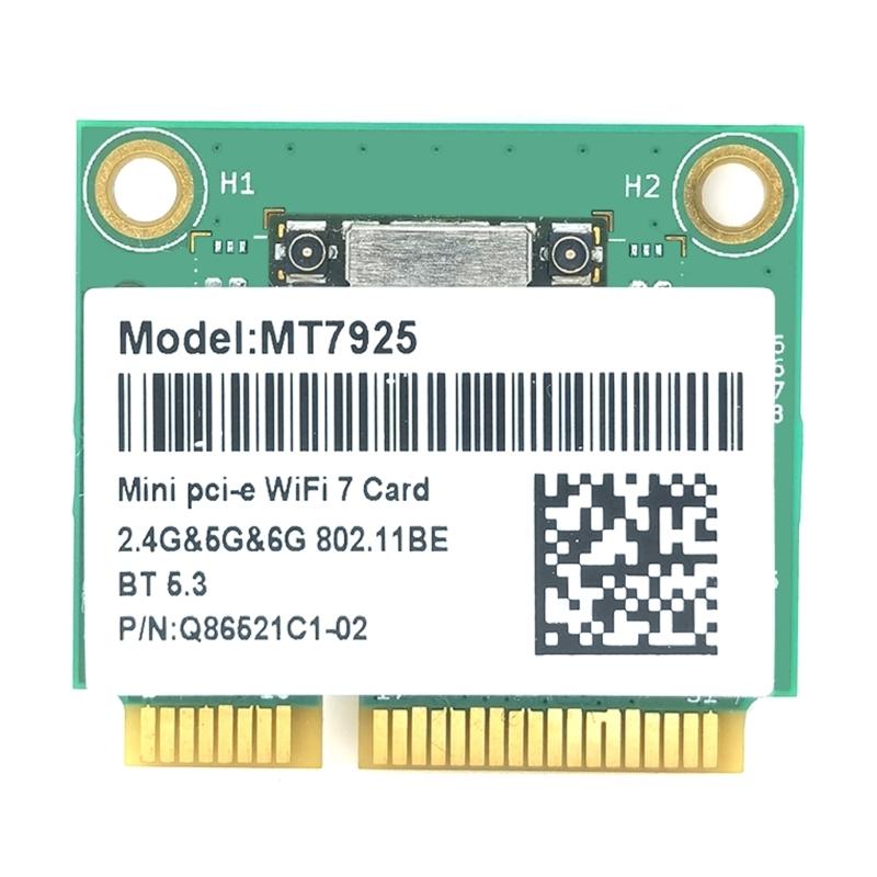 MT7925 2.4G/5G/6G Triple Band Wireless Networking Card Wifi7 Module 802.11BE 5400mbps Bluetooth-compatible for Desktop