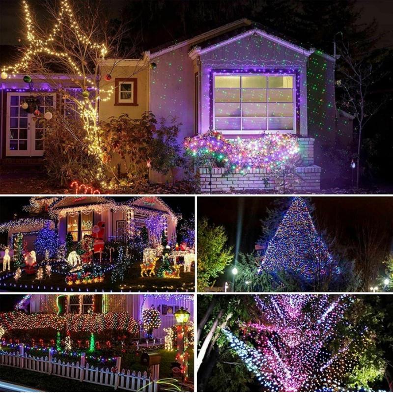 Solar Led String Lights Waterproof Copper Wire Outdoor Garden Decoration