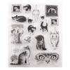 For Fun Retro Transparent Silicone Stamps Seal Ledger Stamp for Scrapbooking DIY Decor Rubber Stamp Card Making Craft Supplies