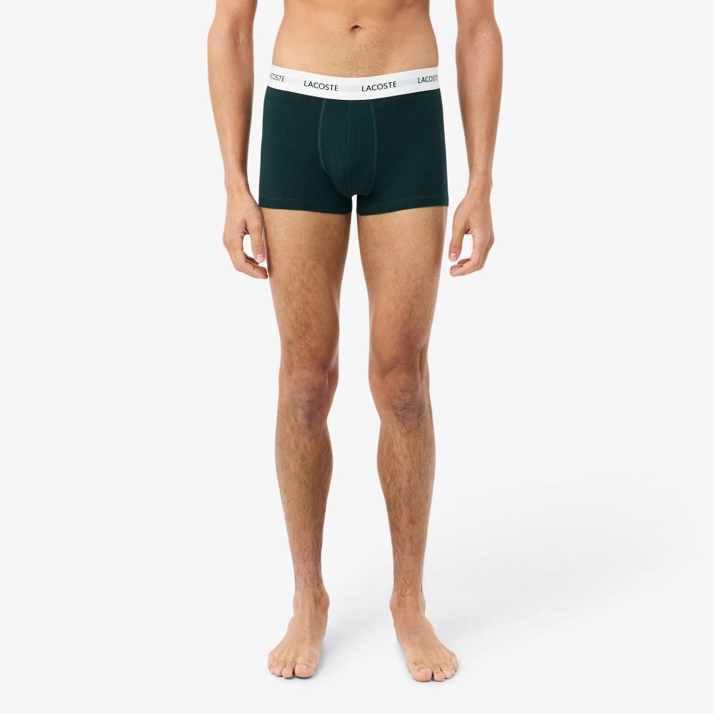 Lacoste Мужские боксеры с белой резинкой 3 шт. 5H5150-56G3IA