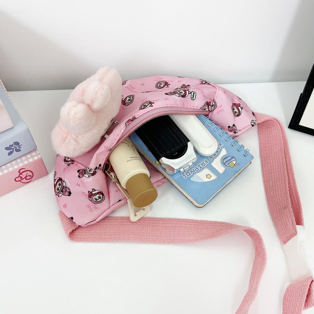 Милая детская маленькая нагрудная сумка повседневная милая сумка-мессенджер для девочек поясная сумка для мальчиков детский рюкзак