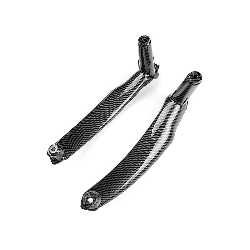 Для BMW X5 X6 E70 E71 2008 2009 2010 2011 2012 2013 карбоновый Стайлинг автомобильные аксессуары внутренняя дверная ручка тянуть