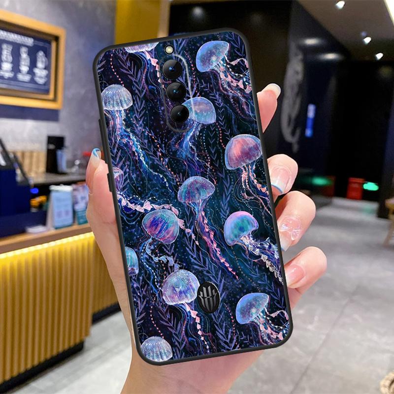 Волшебный чехол-медуза для Nubia Red Magic 8 9 10 Pro Plus 6 7 6S 7S Pro 6R 5G RedMagic 8S 9S Pro Plus Чехол