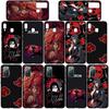 Чехол для Samsung Galaxy S25 S24 S23 iPhone 16 15 Xiaomi Redmi Note 14 13 12 16E 8 X 11 Pro Max XR OPPO Moto Huawei Akatsuki Naruto Itachi Uchiha Cover