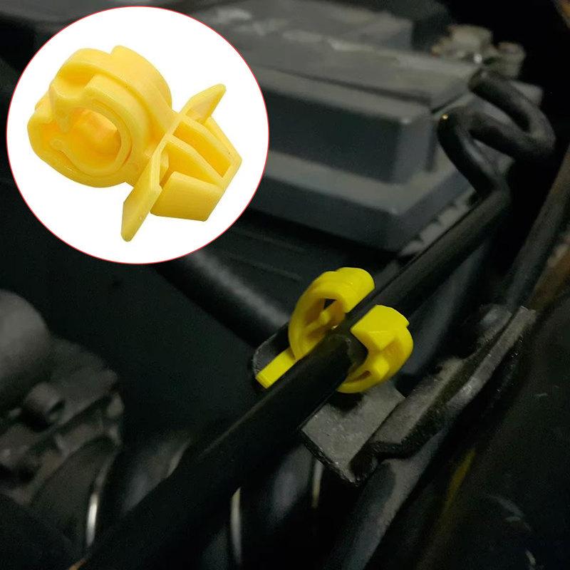 Зажим-фиксатор стойки капота Фиксатор троса капота Крепеж для Opel Vauxhall Holden Vectra C