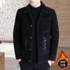 Winter Men's Wool Coat Mink Clothes Men's Thickened Jacket Winter Coat Autumn and Winter Woolen Coat