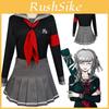 Danganronpa Пеко Пекояма Костюм для косплея Униформа Яркий Высококачественный Дизайн