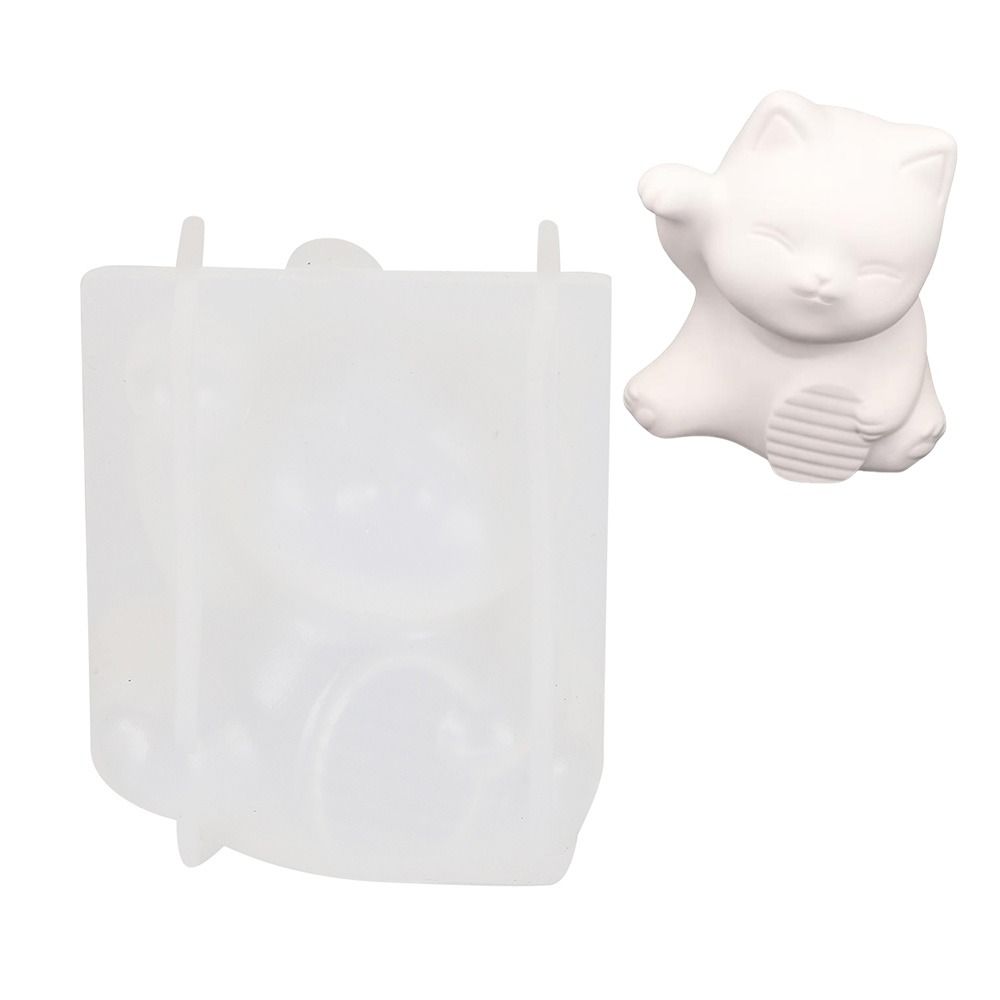 Dog Silicone Animal Mold Cat Resin Casting Mold Resin Jewelry DIY DIY Crafts Mold Candle Making