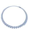 Natural Freshwater Pearl Necklace 8-9mm Near Flaw Clasp Mothers Day Gift