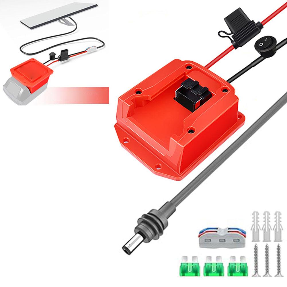 Для аккумулятора Makita 18V Lithium Адаптер аккумулятора DIY Адаптер для электроинструмента С предохранителем и переключателем Разъем 14 AWG для DIY RC Автомобилей Игрушек