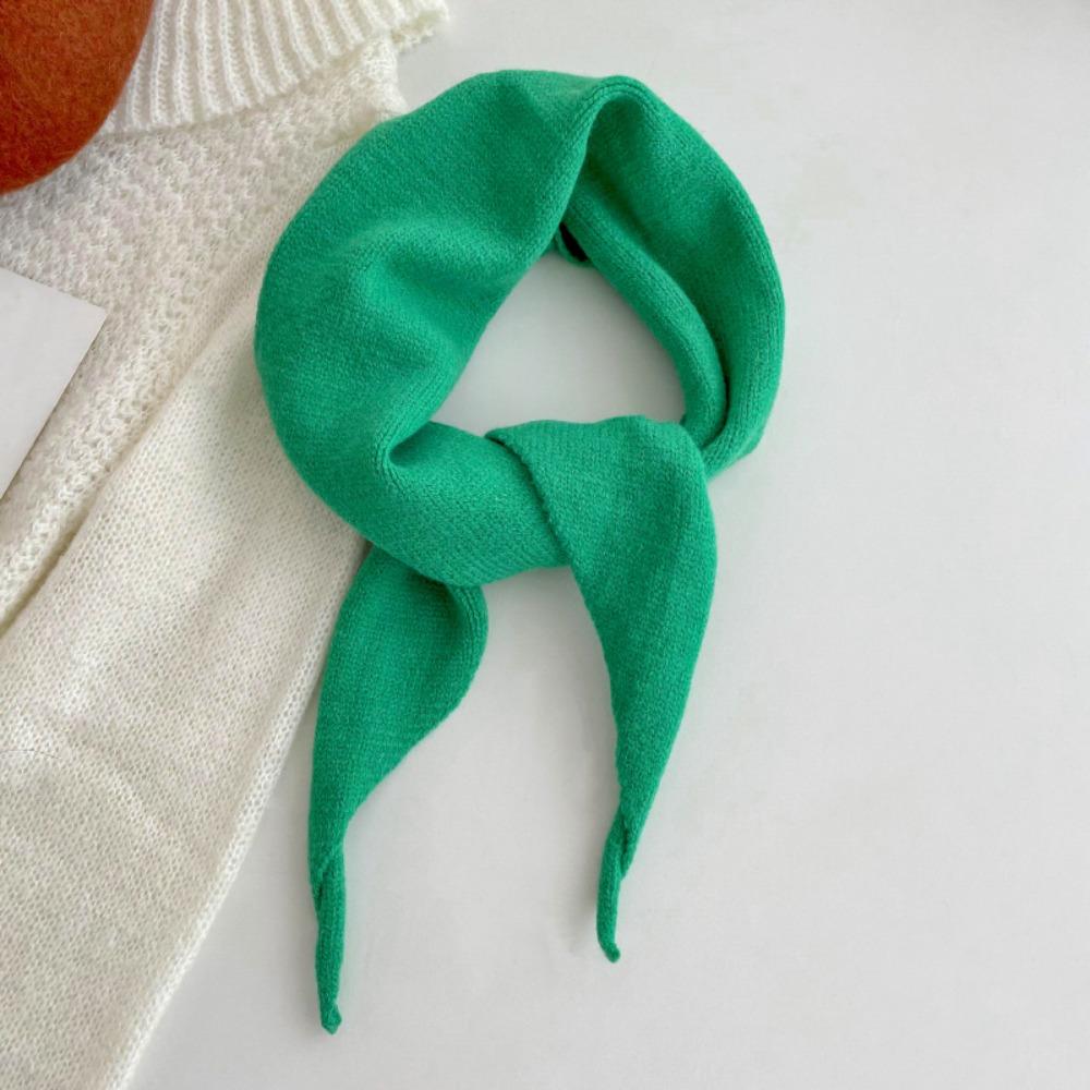 Windproof Winter Cashmere Scarves Soft Women Cashmere Shawl Elegant Knitted Triangle Scarf Girls