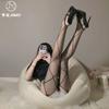 Sex Underwear Sexy Suspender Mesh Seduction Cross Free Integrated Mesh Stockings Stockings A