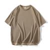 2025 Летние мужские мешковатые футболки Мужские однотонные повседневные футболки с коротким рукавом Мужские базовые футболки Мужские топы Футболки для пар