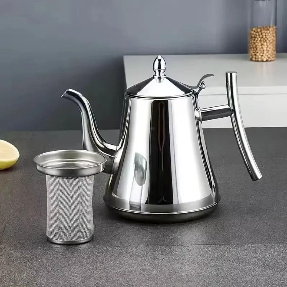 with Lid Tea Pot With Filter Removable Water Kettle With Strainer Restaurant Use