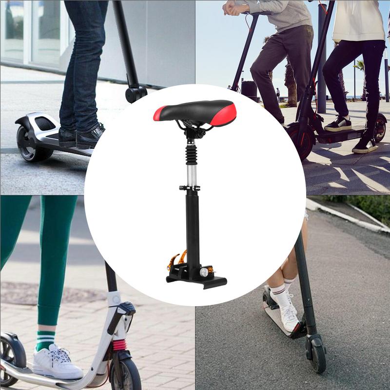 Scooter Seat Adjustable Seat Replacement For Long Rides Ergonomic Sturdy Electric Scooter Accessories For Enhanced Cycling