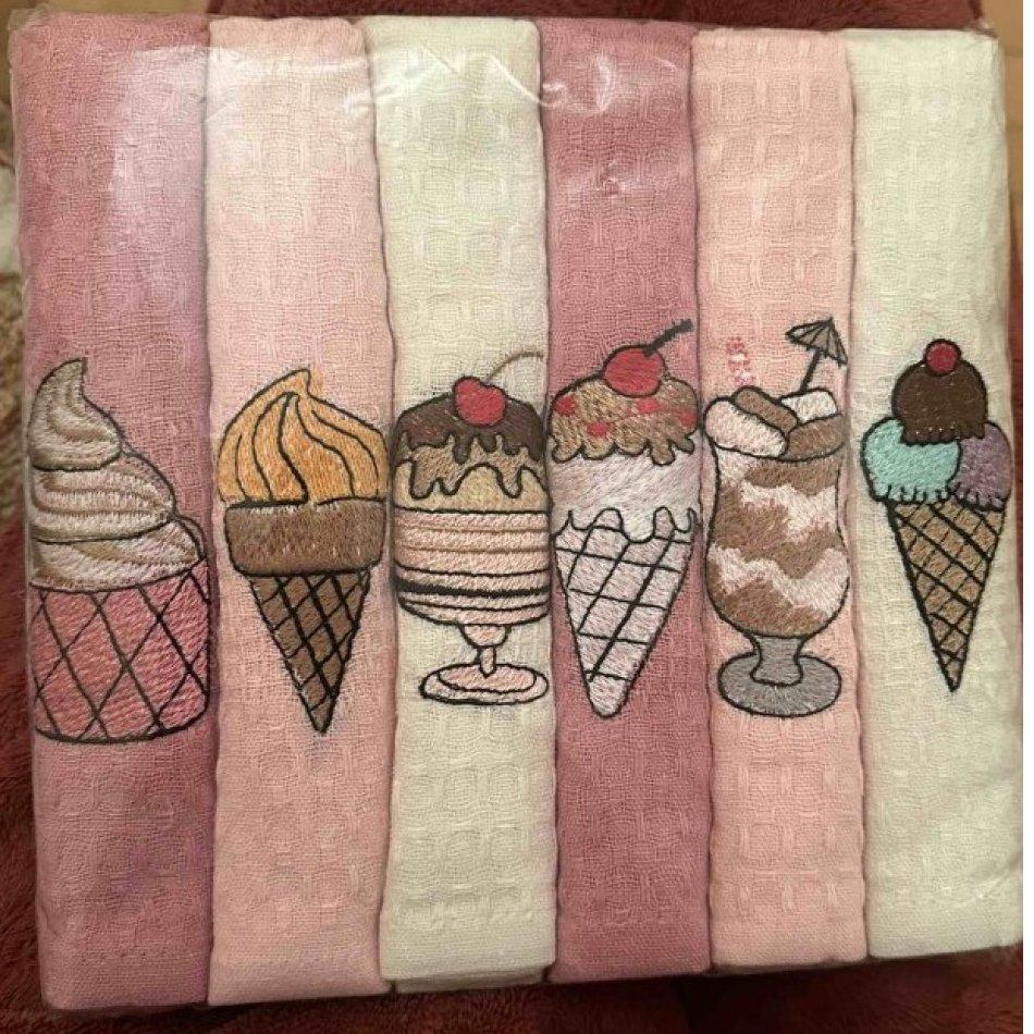 100% хлопок, 6 шт., 40х60 см, салфетки для сушки посуды/кухонные кухонные полотенца