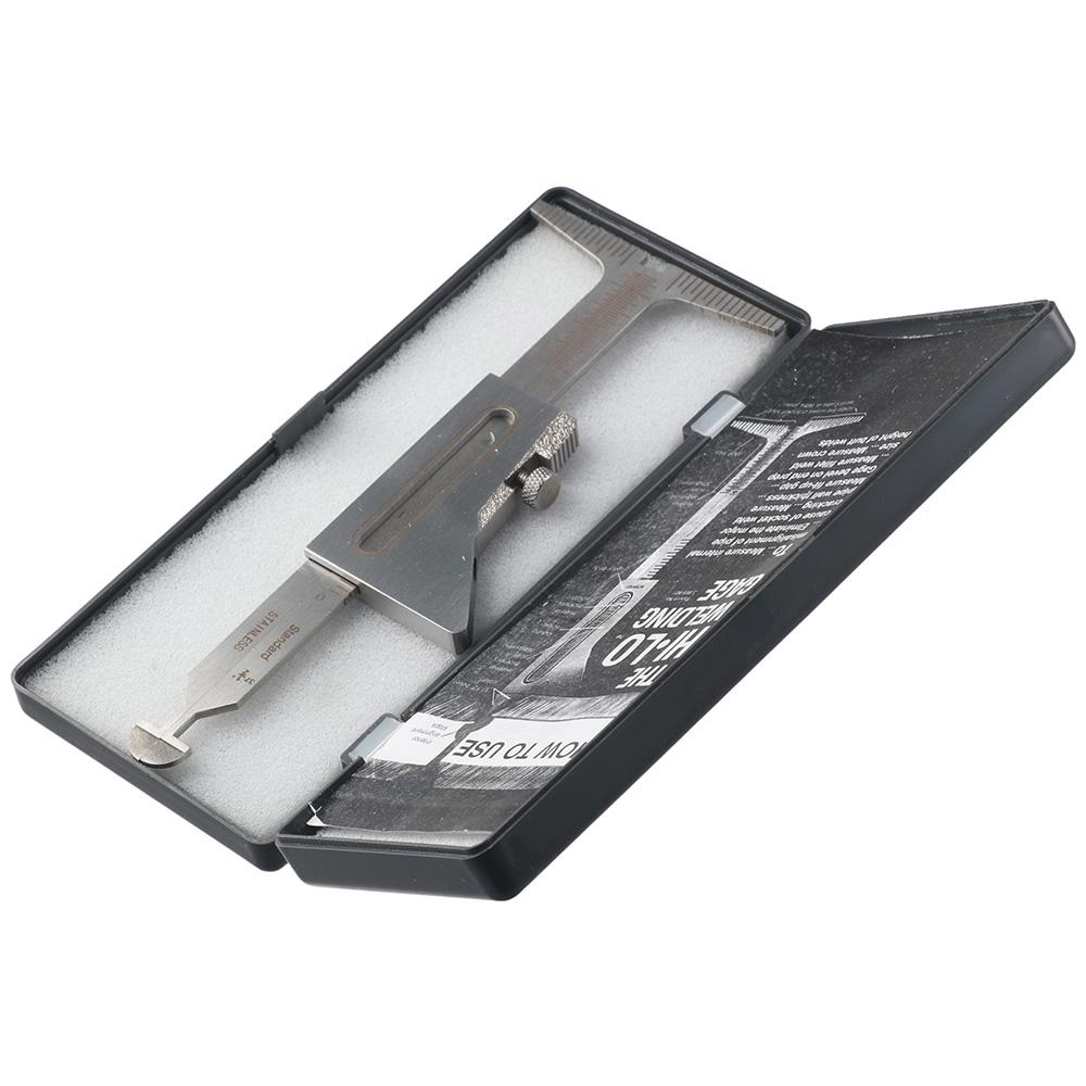 Дюймовый и метрический трубный калибр из нержавеющей стали для локтевого сварщика, контрольный калибр, контрольный сварной шов