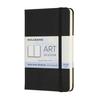 Moleskine Art Collection Watercolor Notebook, Hardcover, Pocket Size, Black, ARTMM805