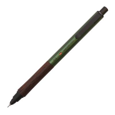 Механический карандаш Kuru Toga Wood, 0,5 мм, Зеленый, M5KW1P.88