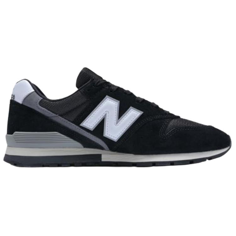 New Balance Nb 996 Универсальные Удобные Низкие Кроссовки для Бега Унисекс кроссовки Черные CM996SJ2