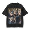 Leon Kennedy T Shirt Residents Evils Harajuku T-Shirts Short Sleeves Vintage Tops Summer Cotton O-Neck Oversize Top Tees