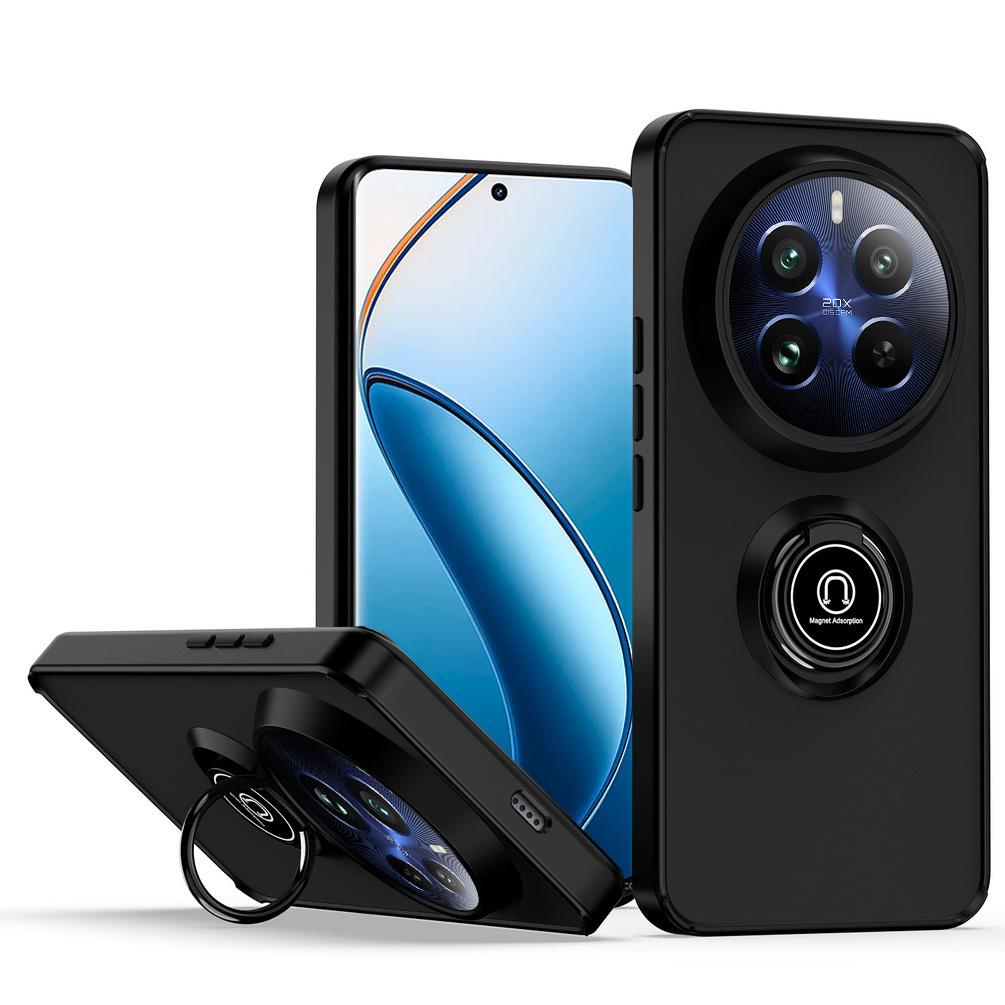 Чехол для телефона с вращающимся кронштейном для Realme 12 Pro + 11 Pro 10 9 9i 8i Realme C67 C53 C55 C31 C35 C21y, чехол-держатель для пальца в машину