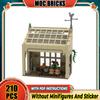 Office Dorm Modular Castle - House Kitchen Library Model Building Blocks MOC Room of Requirement Architecture Collection Toys