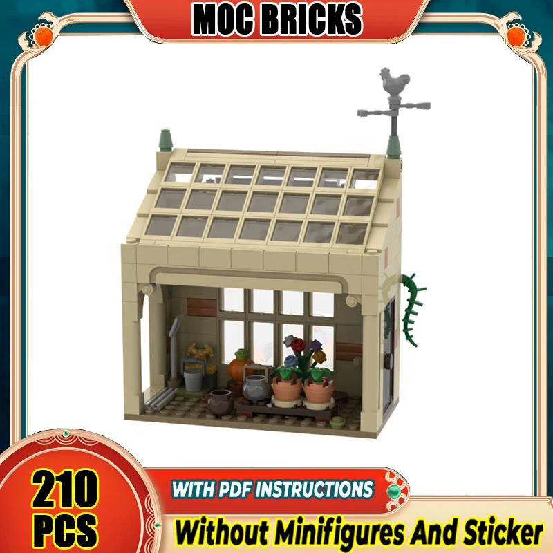 Office Dorm Modular Castle - House Kitchen Library Model Building Blocks MOC Room of Requirement Architecture Collection Toys