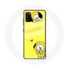Case for Oppo A16 BTS Bangtan Boys BT21 Chimmy Jimin Yellow Background