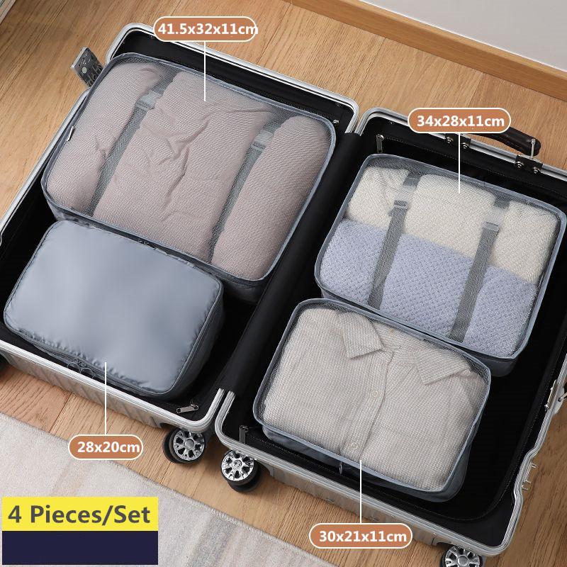 Portable Travel Storage Bag Home Clothing Underwear Shoe Packing Finishing Bag High-capacity Oxford Cloth Waterproof Storage Bag