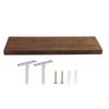 Wall Mounted Storage Shelves Floating Shelf Wood Storage Rack Display Organizer for Home Living
