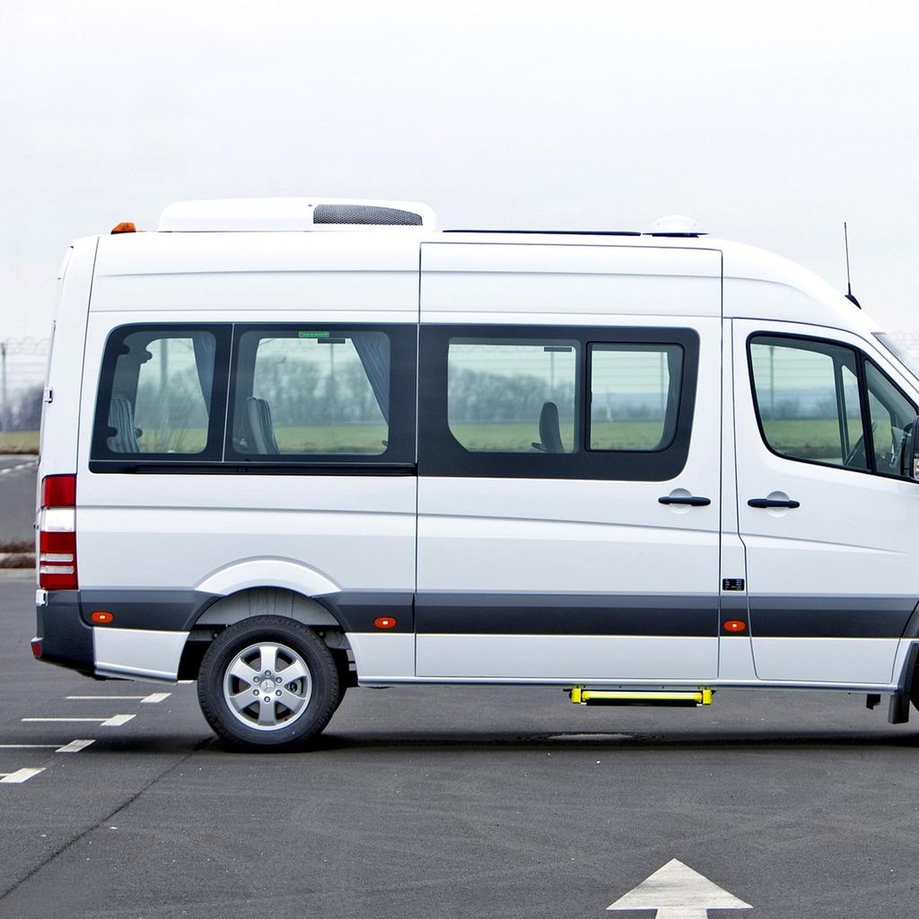 2 шт. Для Mercedes-Benz Sprinter W906 2006-2018 VW Crafter 2006-2016 Прозрачные и дымчатые линзы Светодиодные боковые габаритные огни Янтарные огни