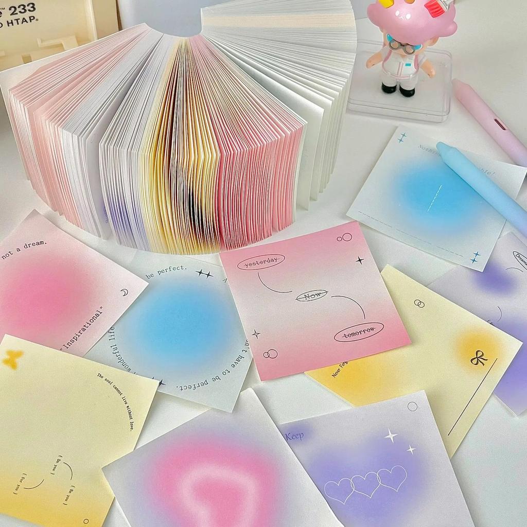 400Sheets/pack Memo Pad Large Capacity Message Notes Decorative Kawaii Check List Office Stationery Supplies Check List