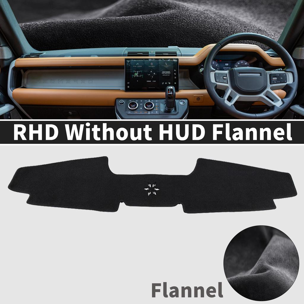 Dashmat DashMat Dashboard Cover Pad for Land Rover Defender 2024 2025 Without HUD Sunshade Protective Carpet