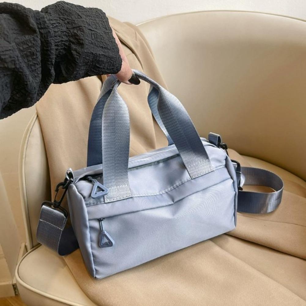 Korea Style Adjustable Strap Nyl Crossbody Bag Large Capacity Multi Pocket Small Gym Bags Canvas Waterproof Tote Bag Travel