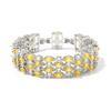 Crystal Zircon Women'S Bracelet, Diamond-Encrusted Bracelet Women, Gift Colored Jewelry.