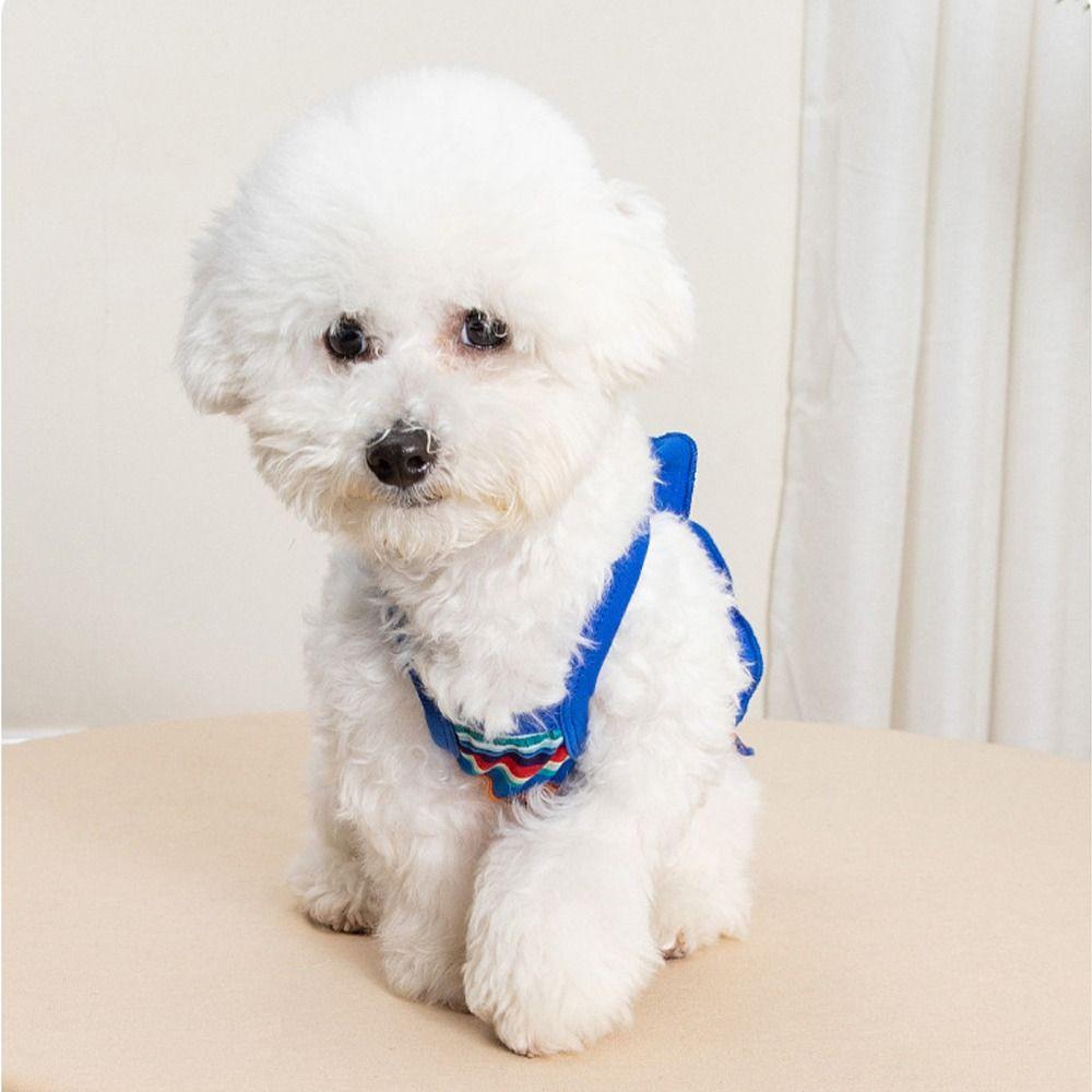 Comfortable Fashion Pet Swimsuit Breathable Soft Pet Princess Dresses Thin Design Cat Suspender Skirt for Puppy Kittens