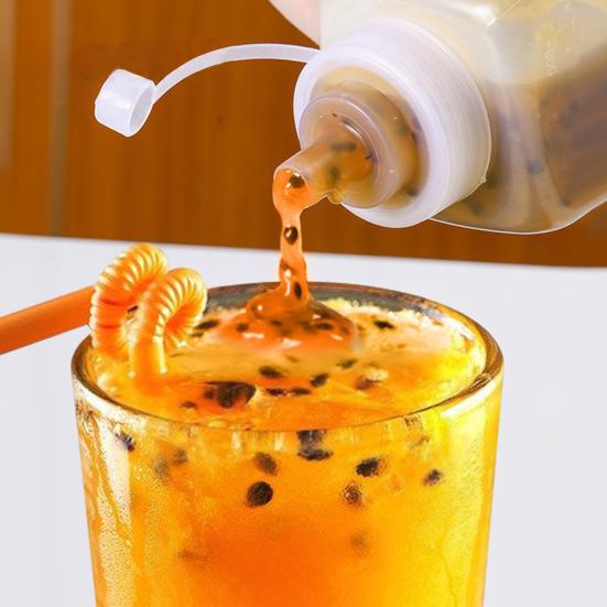 800 мл Бутылка для соуса с дозатором, большой калибр, пылезащитная, пластиковая, бытовая, для специй, для кухни