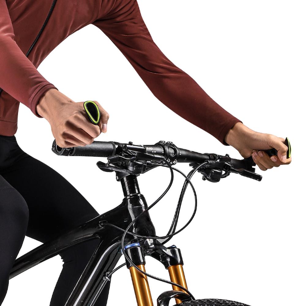 Bicycle Bar Ends Ergonomic Anti-slip MTB Mountain Bike Handlebar Ends for 21.8-22.8mm Handlebars