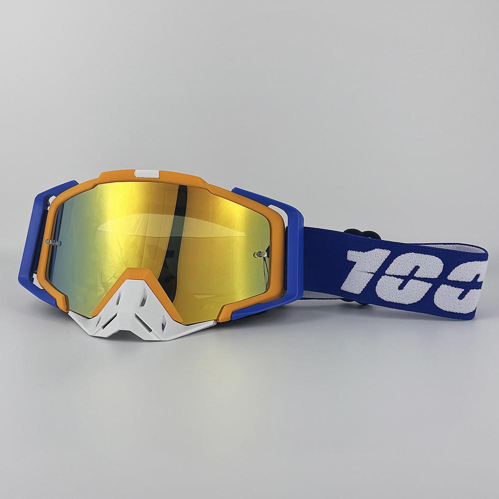 Мотокроссовые очки Мотоциклетные очки ATV MTB Кросс-кантри Езда Спорт MX Очки Мотоциклетный шлем UV400 Велосипедные очки