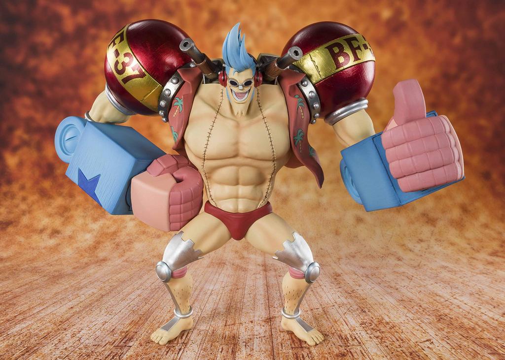 TAMASHII NATIONS Figuarts ZERO ONE PIECE Iron Man Franky 200mm Painted Finished Figure Approx. ABS&PVC