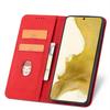 Samsung Galaxy S23+ Premium Flip Wallet Case - Crimson Red by Hurtel
