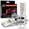 2Pcs 30000LM H7 LED Headlight Kit Mini Bulbs 70W CSP for Car Headlamp Auto Fog Lamps Canbus H7 Led Turbo Automobile 6000K 12V
